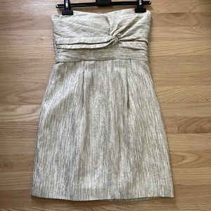 Tibi | Gold formal dress